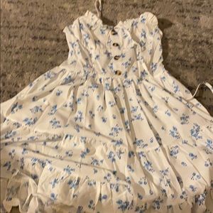 Brand new strapless floral dress